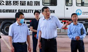 河南省科技厅资源环境与社会事业处领导莅临od电竞(中国)官方网站
集团开展调研工作
